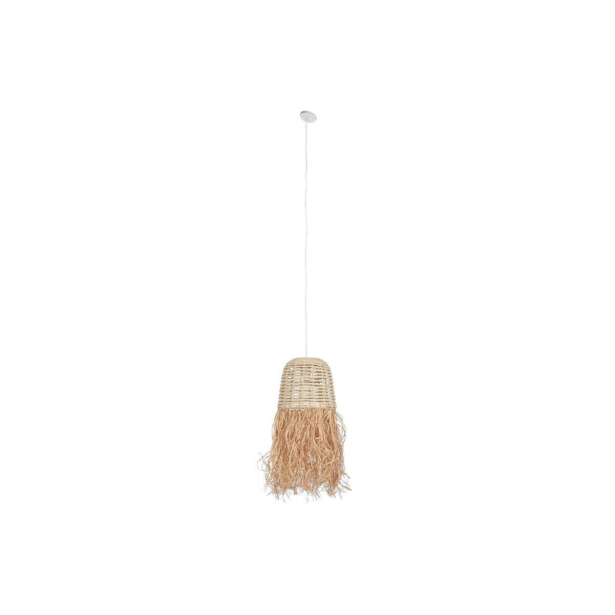 Taklampa Home ESPRIT Naturell 50 W 30 x 30 x 60 cm