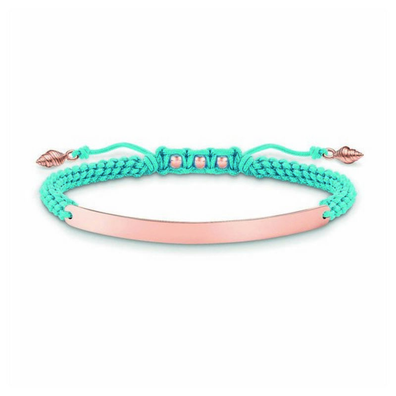 Damarmband Thomas Sabo LBA0062-597-1 Blå Roséguld Silver - 2