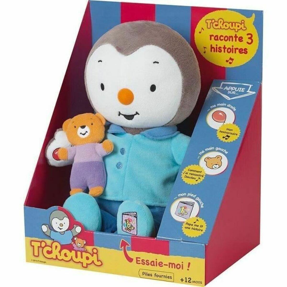 Interaktivt Husdjur Jemini T'choupi 30 cm - 4