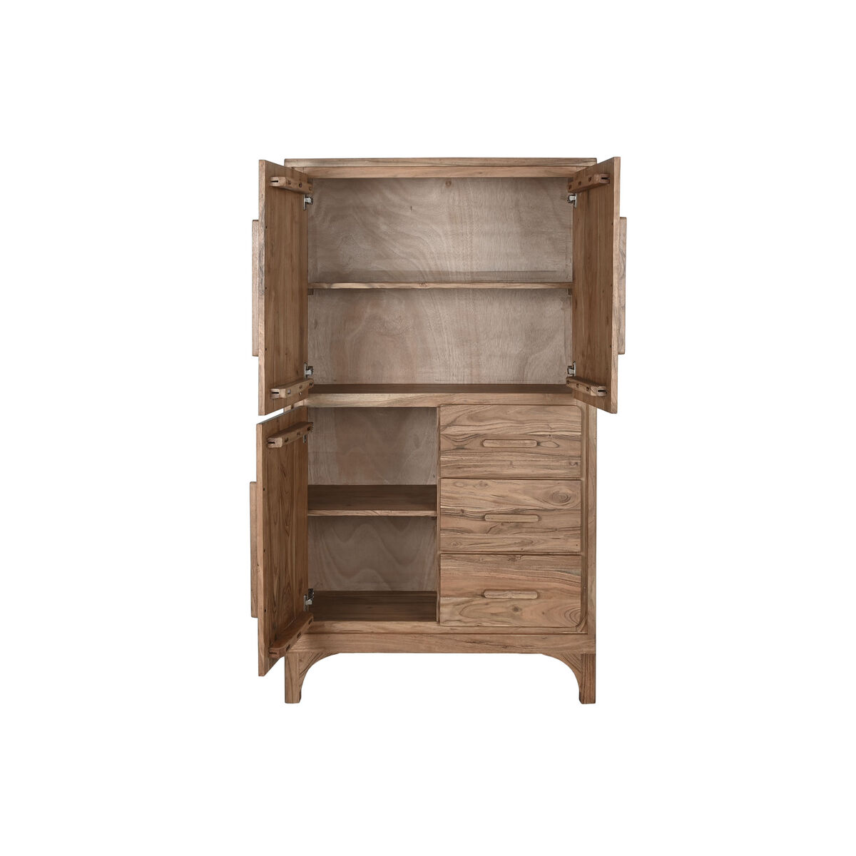 Skänk Home ESPRIT Ljusbrun Akaciaträ 90 x 45 x 160 cm - 3