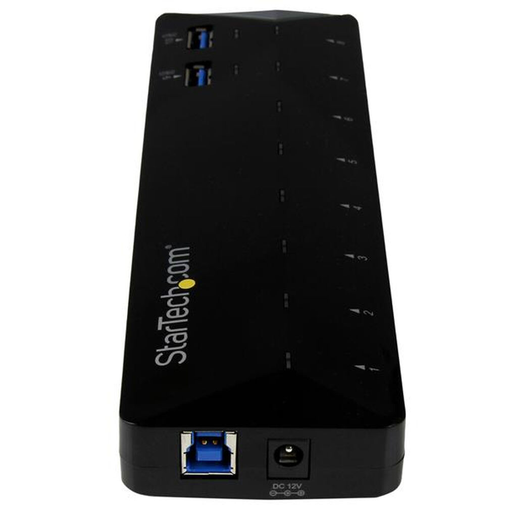 USB-HUB Startech ST103008U2C USB 3.0 x 10 Svart - 2