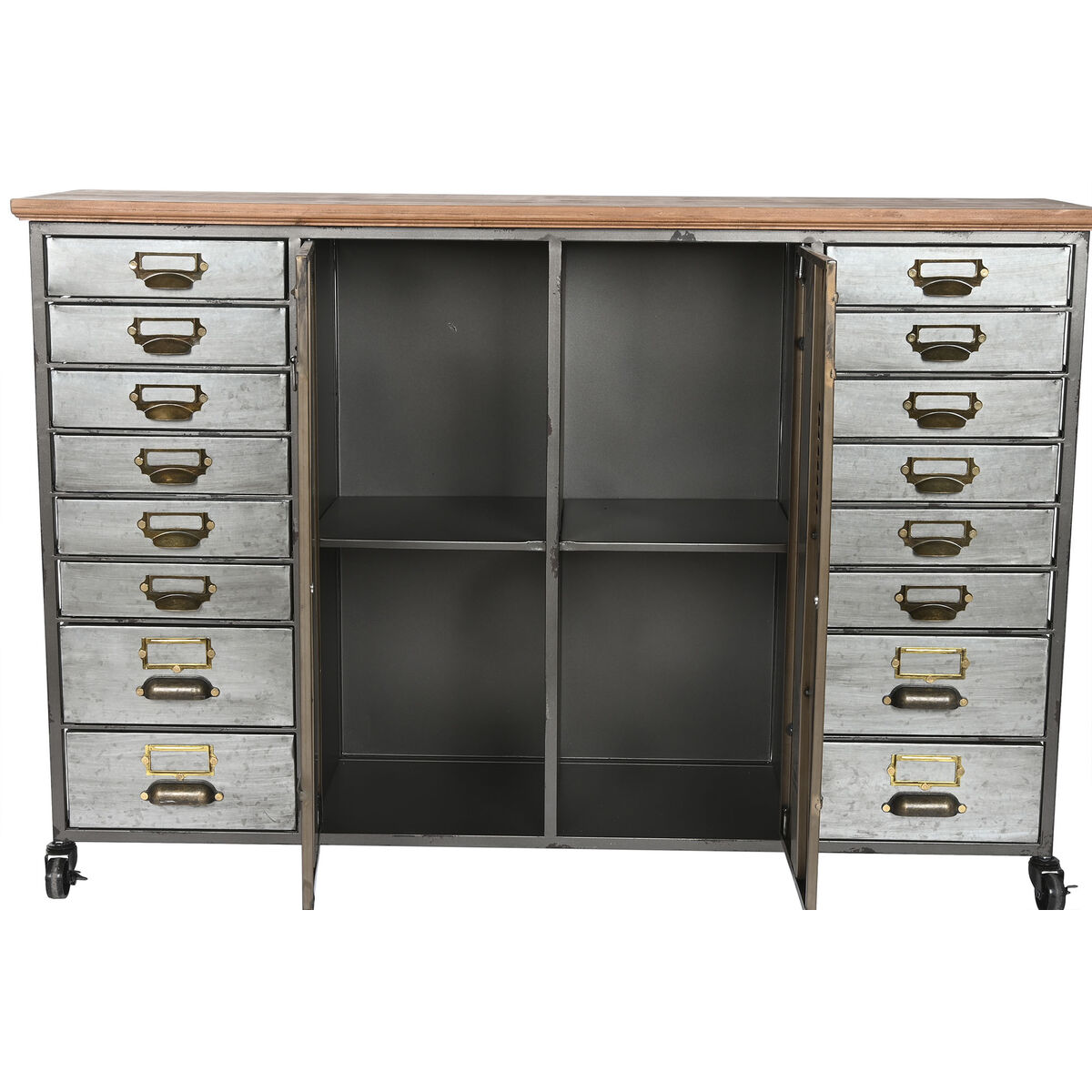 Byrå Home ESPRIT Metall Gran Vintage 123 x 34 x 83,5 cm - 3