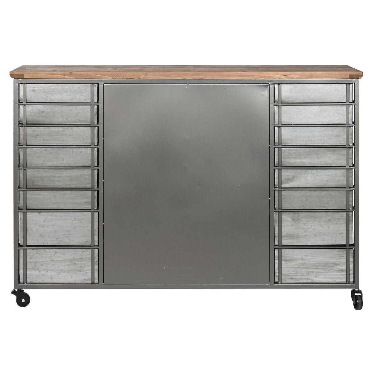 Byrå Home ESPRIT Metall Gran Vintage 123 x 34 x 83,5 cm - 2