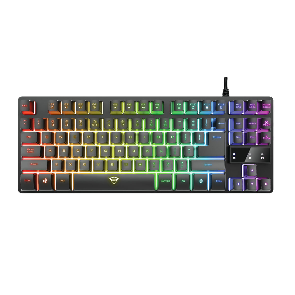 Gaming Tangentbord/ OR: Speltangentbord Trust GXT 833 Thado Qwerty Spanska - 2