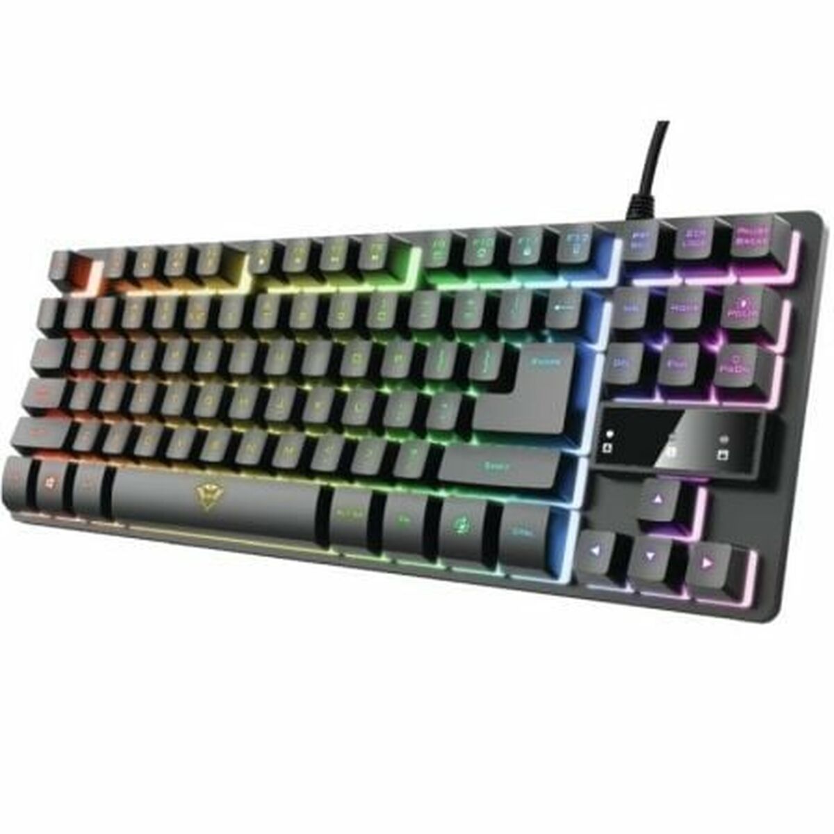 Gaming Tangentbord/ OR: Speltangentbord Trust GXT 833 Thado Qwerty Spanska