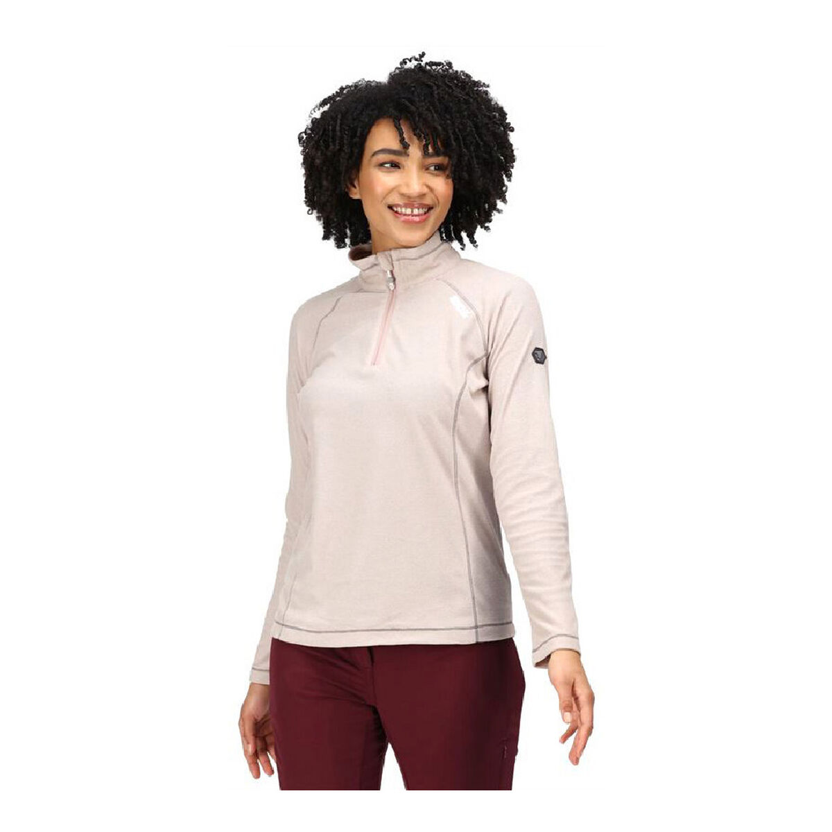 Fleecefoder Regatta Montes Lightweight Half-Zip Ljusrosa - 5