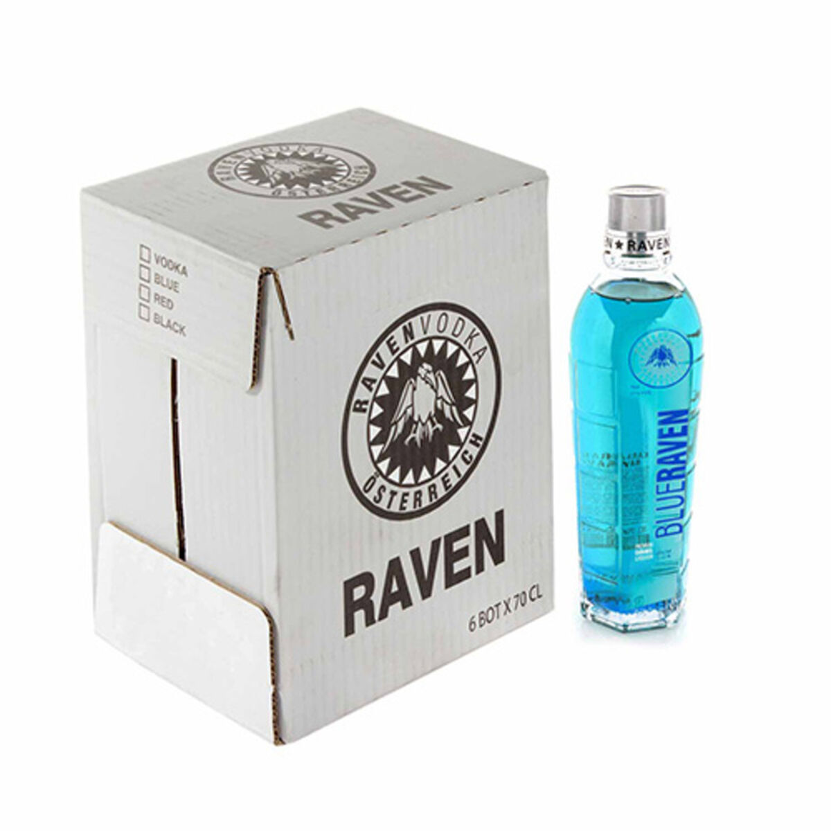 Vodka Raven Blue  700 ml - 2