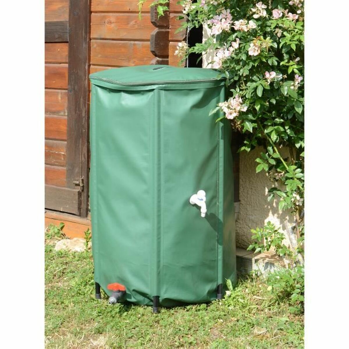 Regntunnesats EDA Hopfällbar Flexibel Ø 60 x 88 cm 250 L - 6