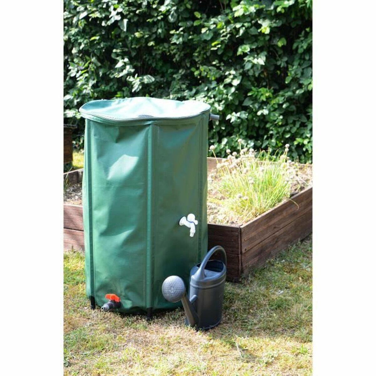 Regntunnesats EDA Hopfällbar Flexibel Ø 60 x 88 cm 250 L - 4
