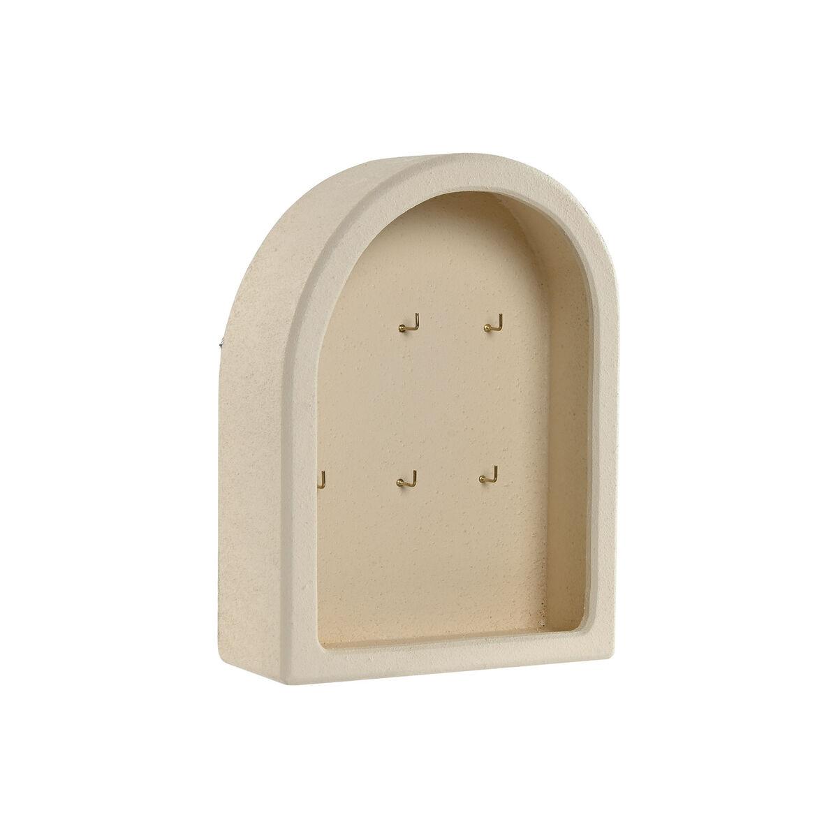 Nyckelskåp Home ESPRIT Beige 20,5 X 8,5 X 27,5 cm - 3