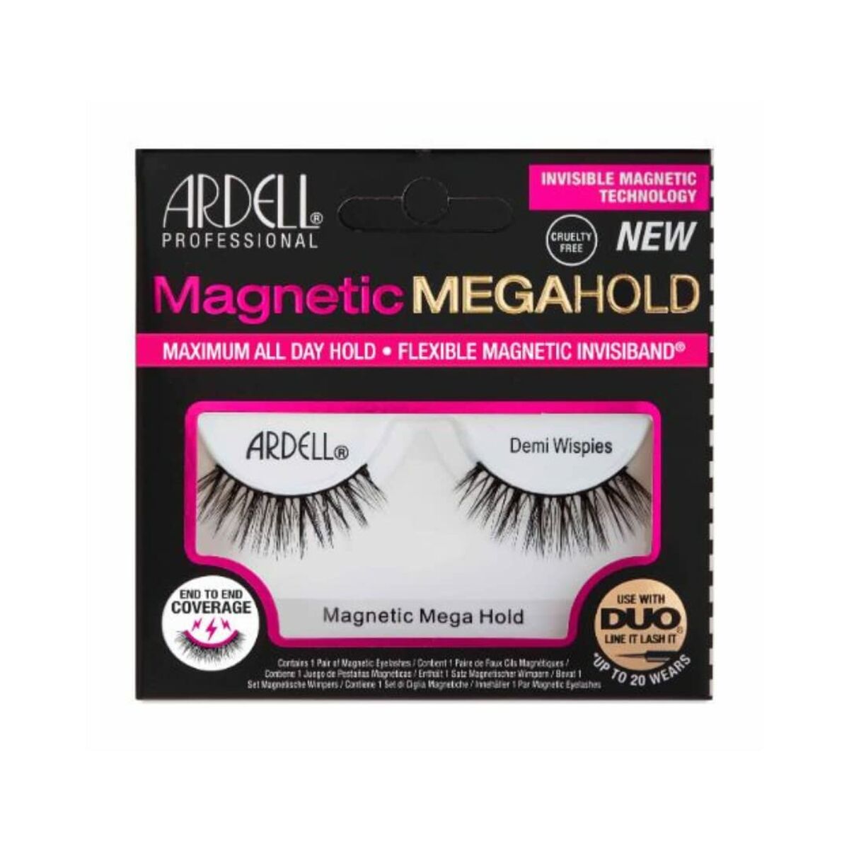 Fejka ögonfransar Ardell Magnetic Megahold (1 antal) - 3