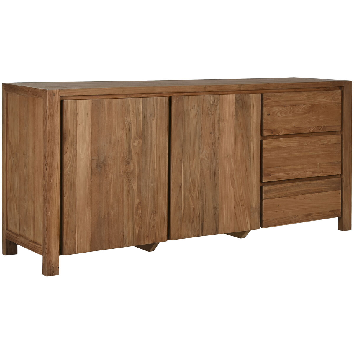 Skänk Home ESPRIT Naturell Teak 180 x 45 x 80 cm
