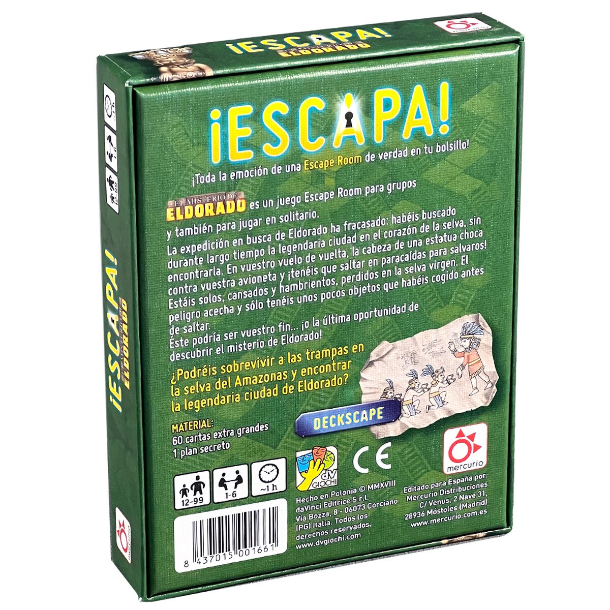 Sällskapsspel Escapa Mercurio DV0004 - 6