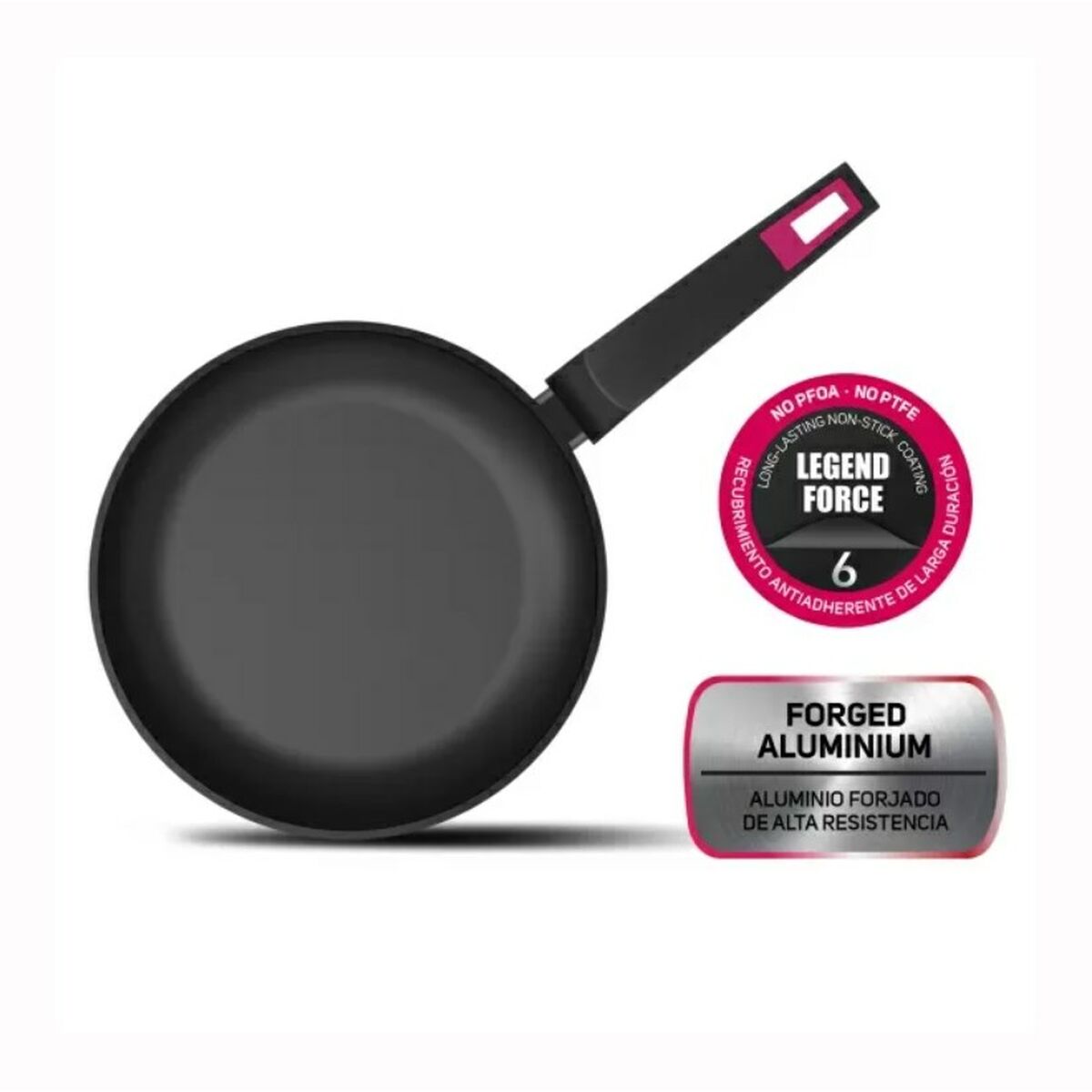 Stekpanna Taurus KPA4026 Svart Smitt aluminium Ø 26 cm 26 x 26 x 7.5 cm - 4
