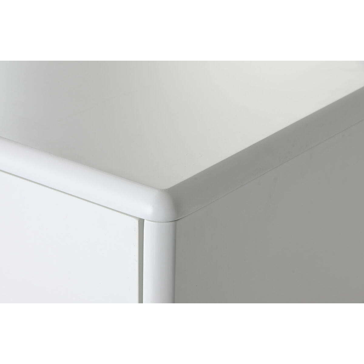 Kommod Home ESPRIT Vit Naturell polypropen Trä MDF 120 x 40 x 75 cm - 6