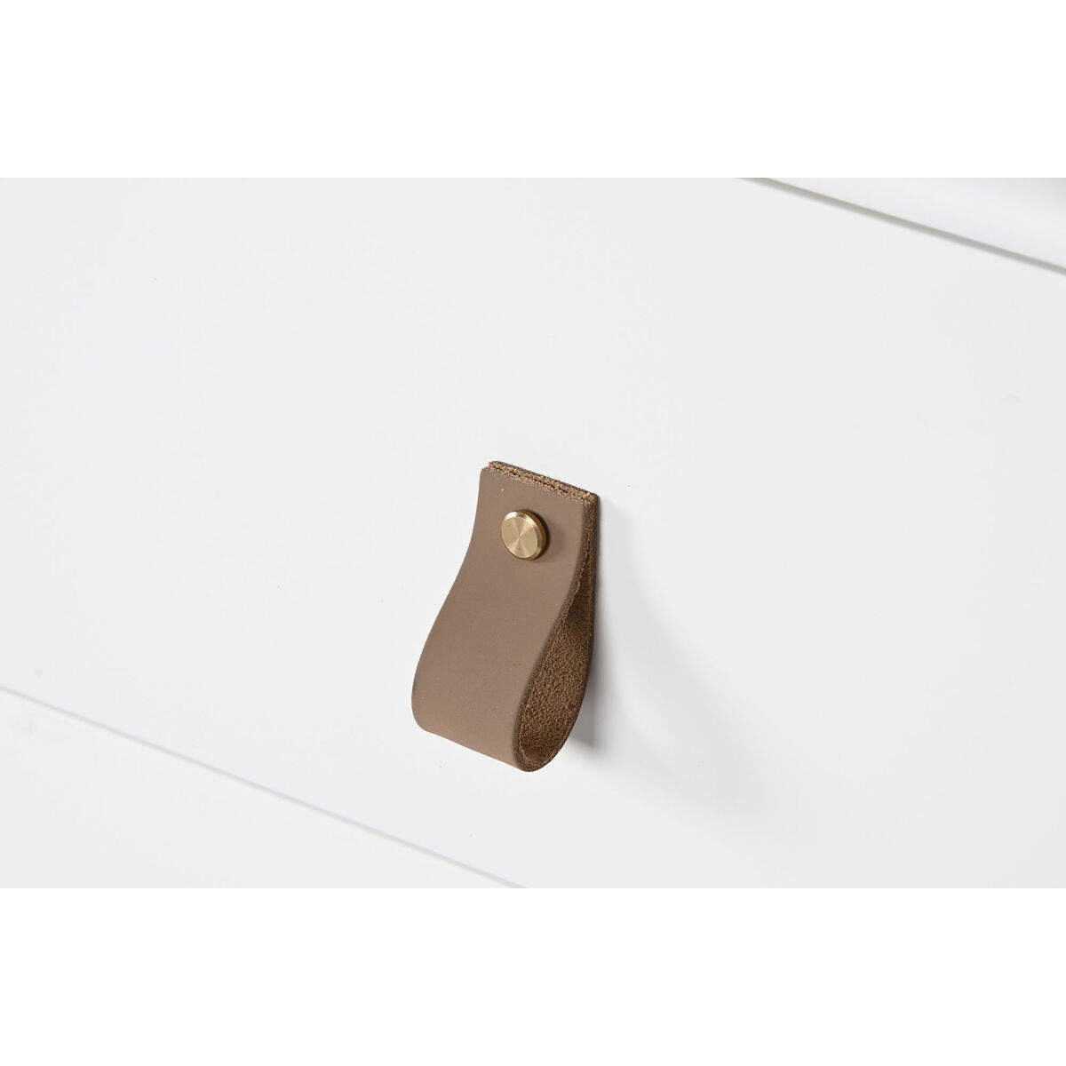 Kommod Home ESPRIT Vit Naturell polypropen Trä MDF 120 x 40 x 75 cm - 7