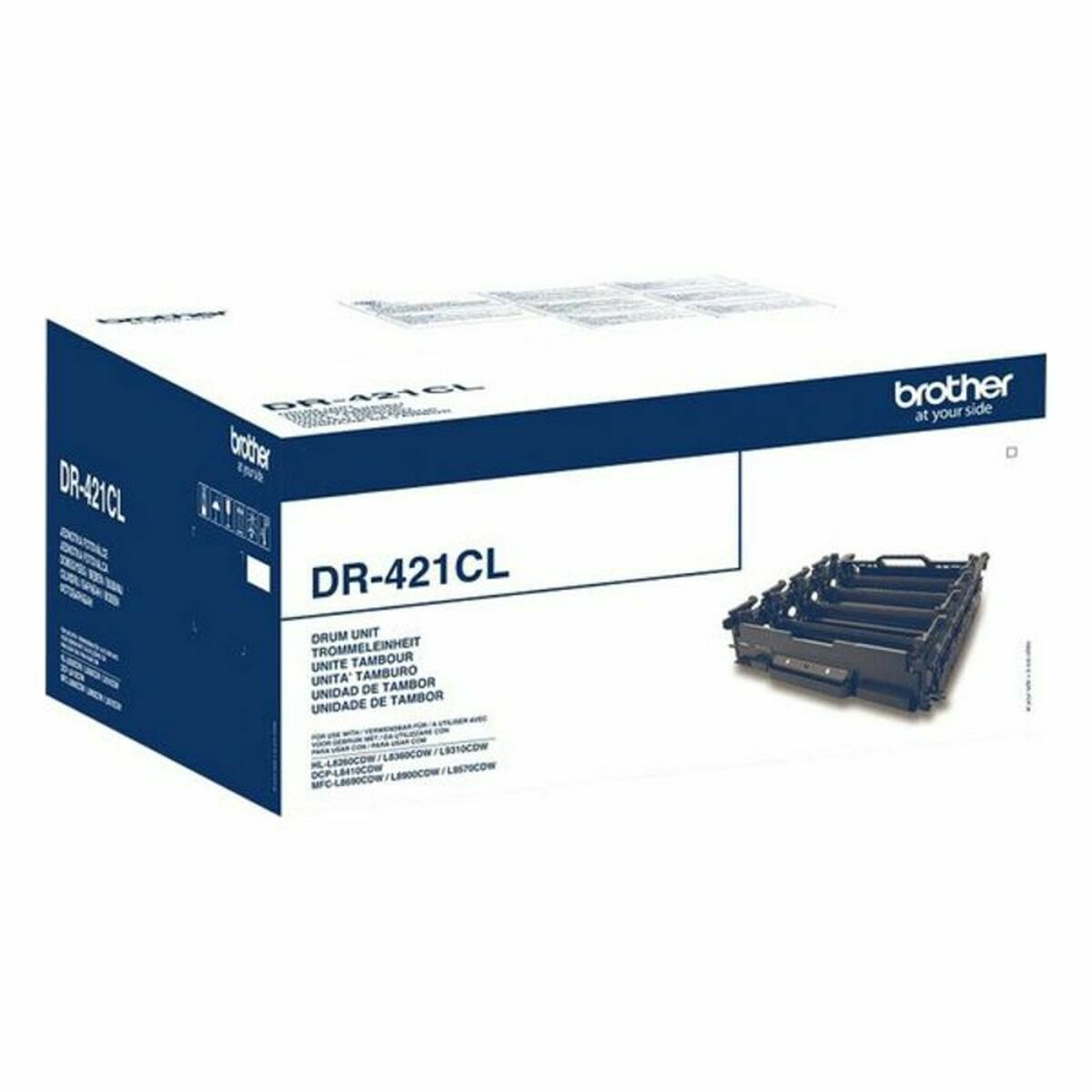Toner Brother DR421CL Svart Svart/Cyan/Magenta/Gul - 2