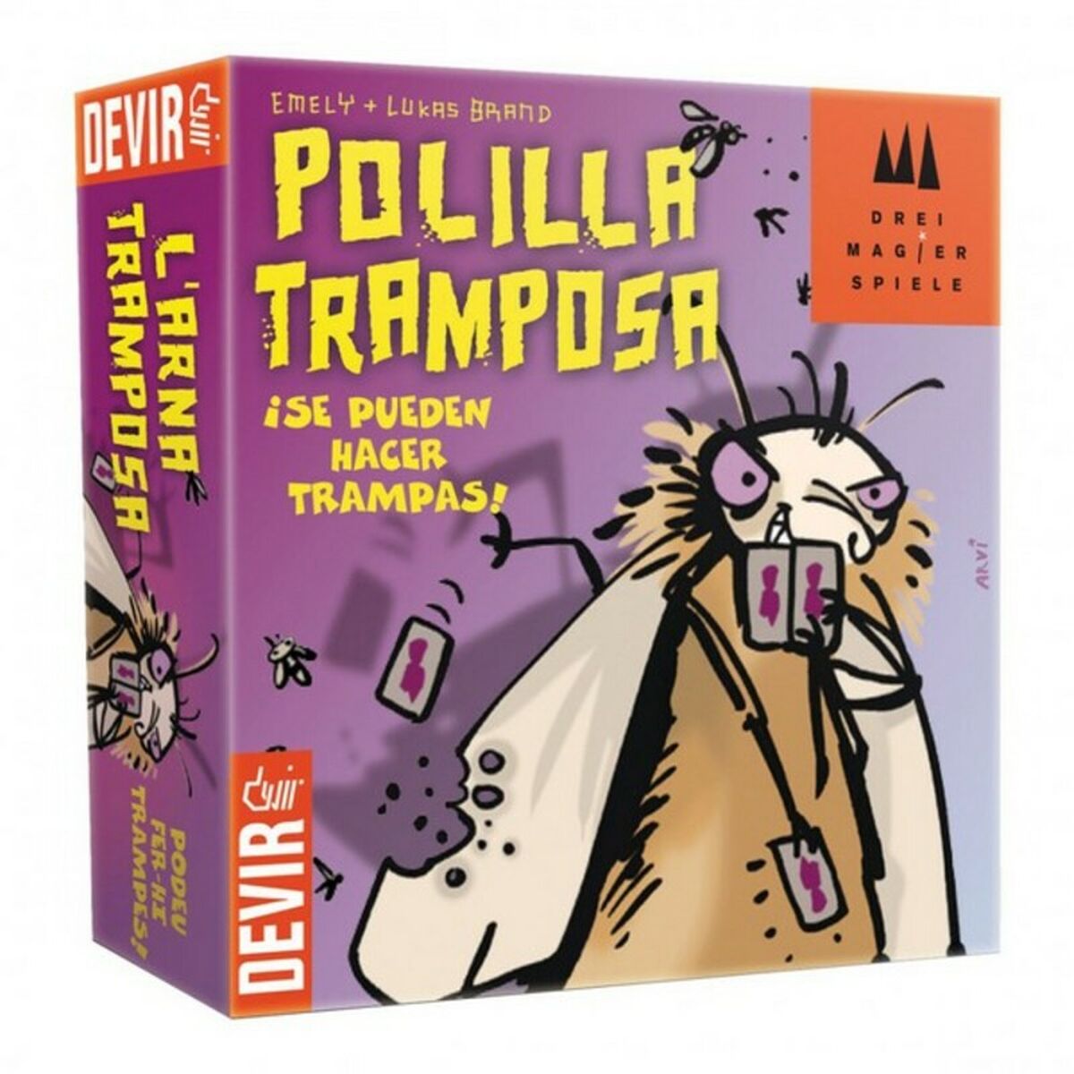 Sällskapsspel Polilla Tramposa Devir 221138 - 5