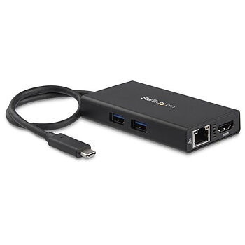 USB-HUB Startech DKT30CHPD Svart 60 W