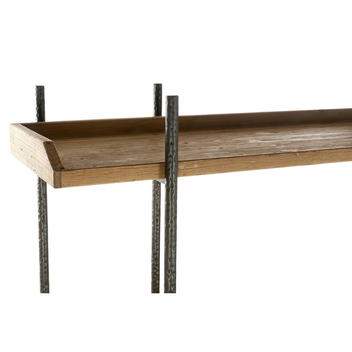 Bokhylla Home ESPRIT Brun Svart Trä Metall 150 x 40 x 181 cm - 5