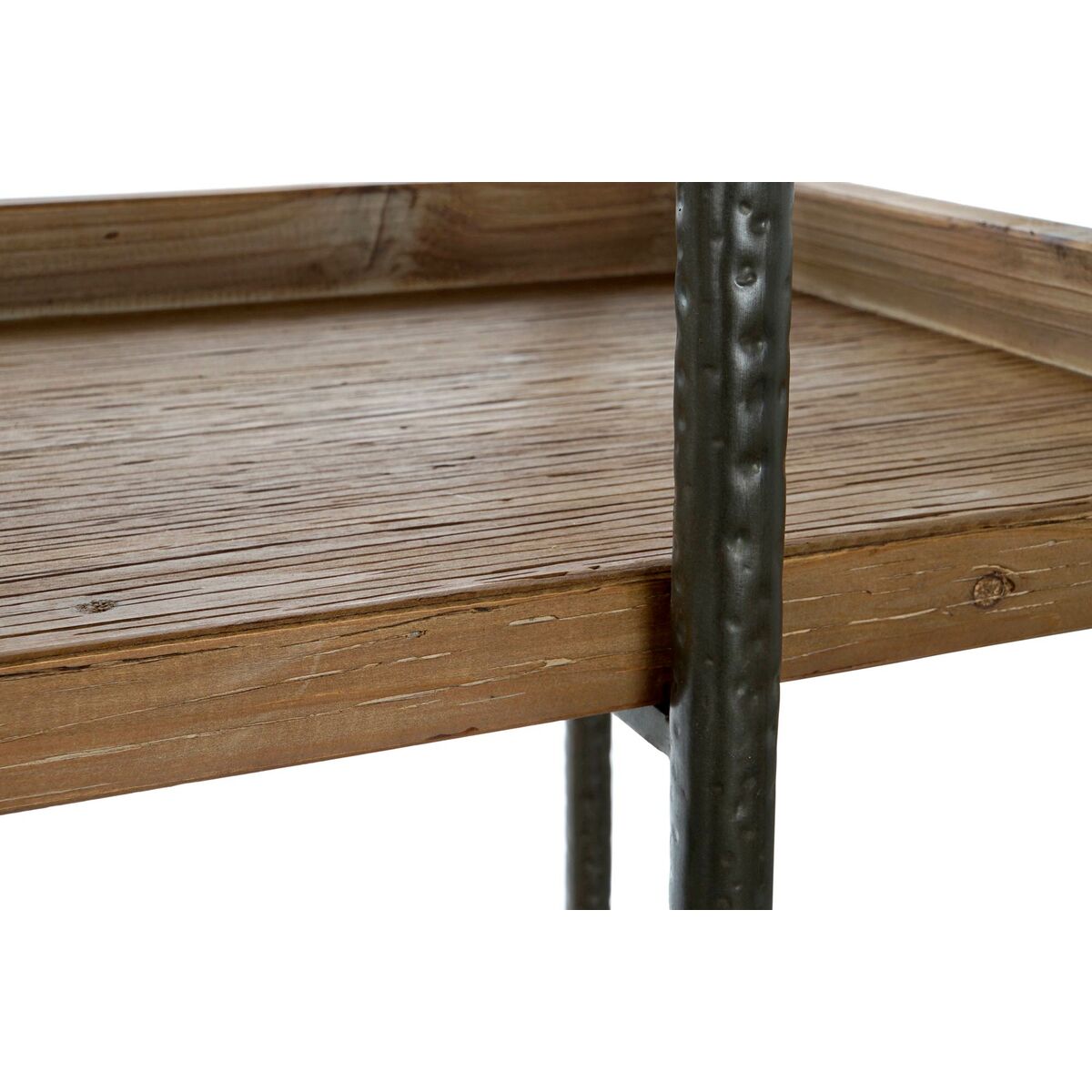 Bokhylla Home ESPRIT Brun Svart Trä Metall 150 x 40 x 181 cm - 4
