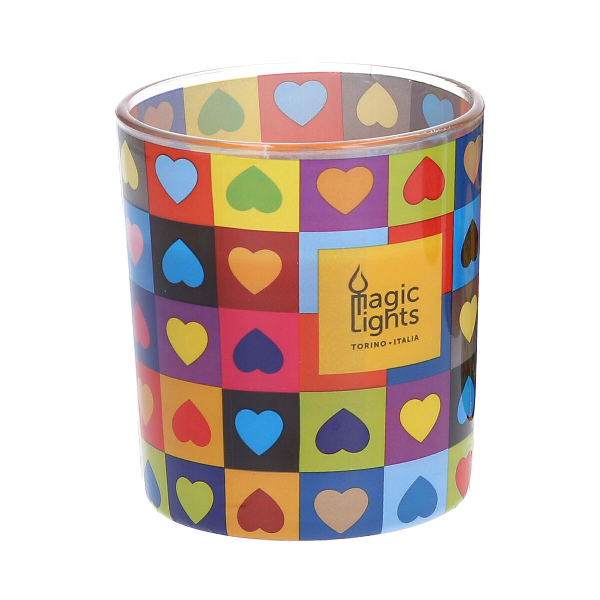 Ljus Magic Lights Hjärtan (7,5 x 8,4 cm)