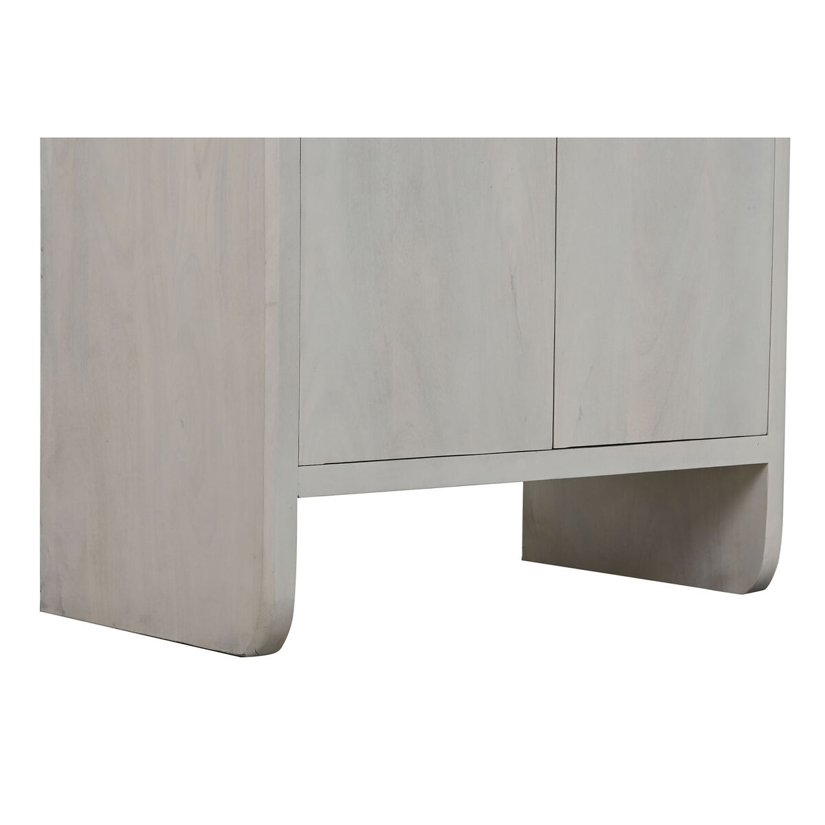 Skänk Home ESPRIT Vit Mangoträ 82 x 45 x 195 cm - 3