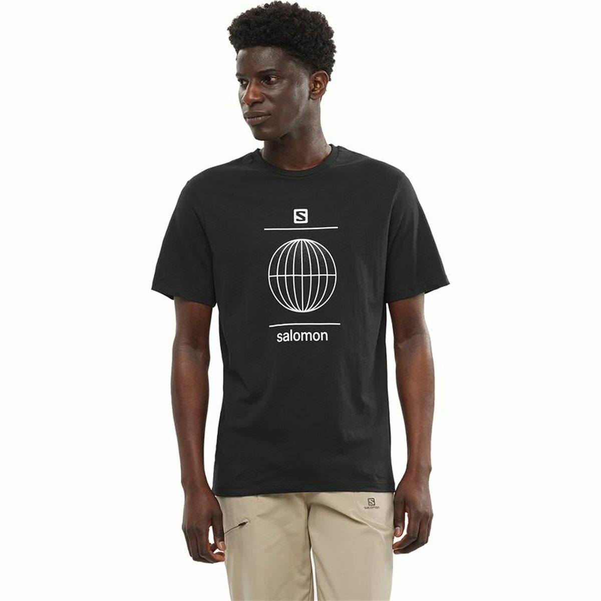 T-shirt med kortärm Herr Salomon Outlife Svart - 2