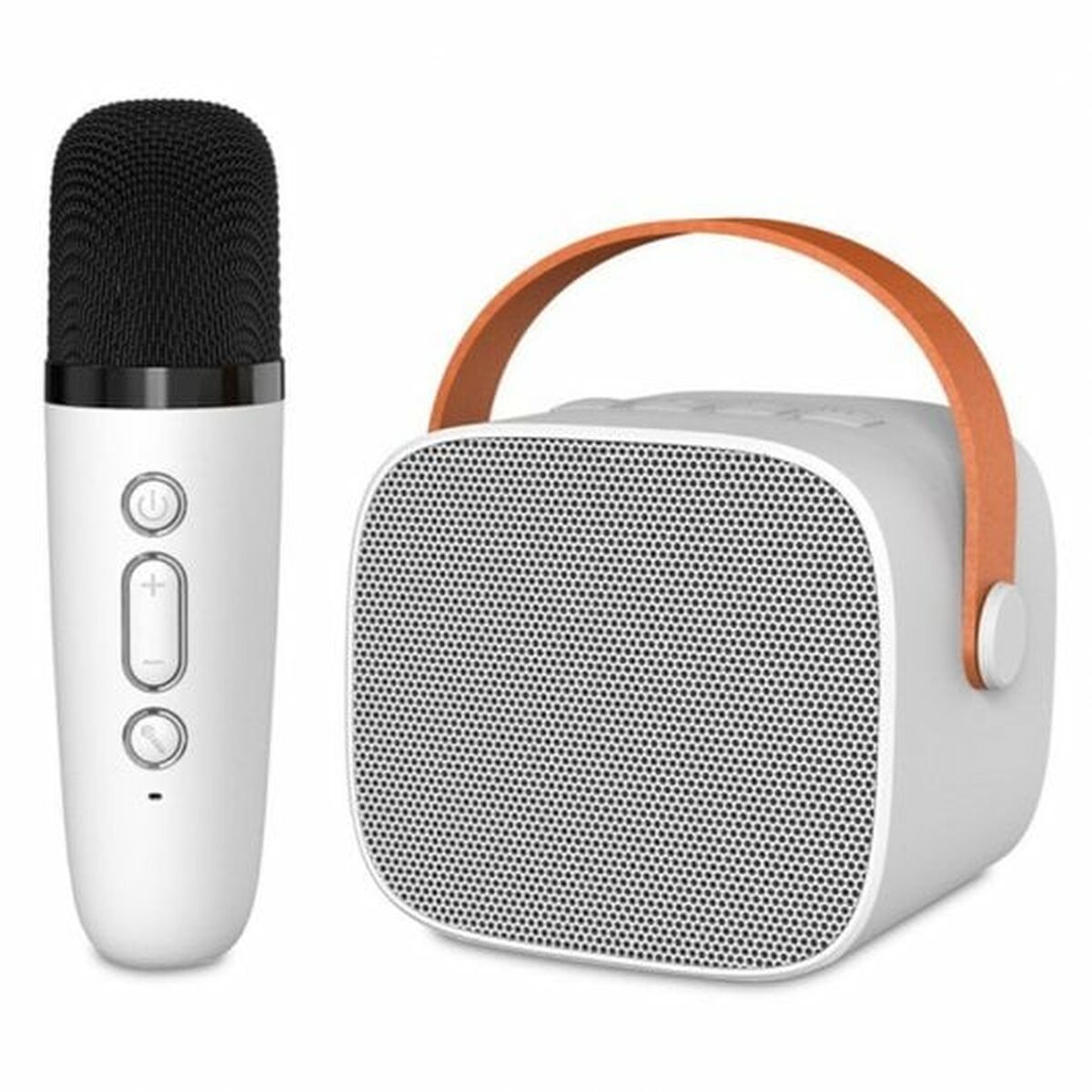 Bärbar Bluetooth Högtalare PcCom Essential Vit