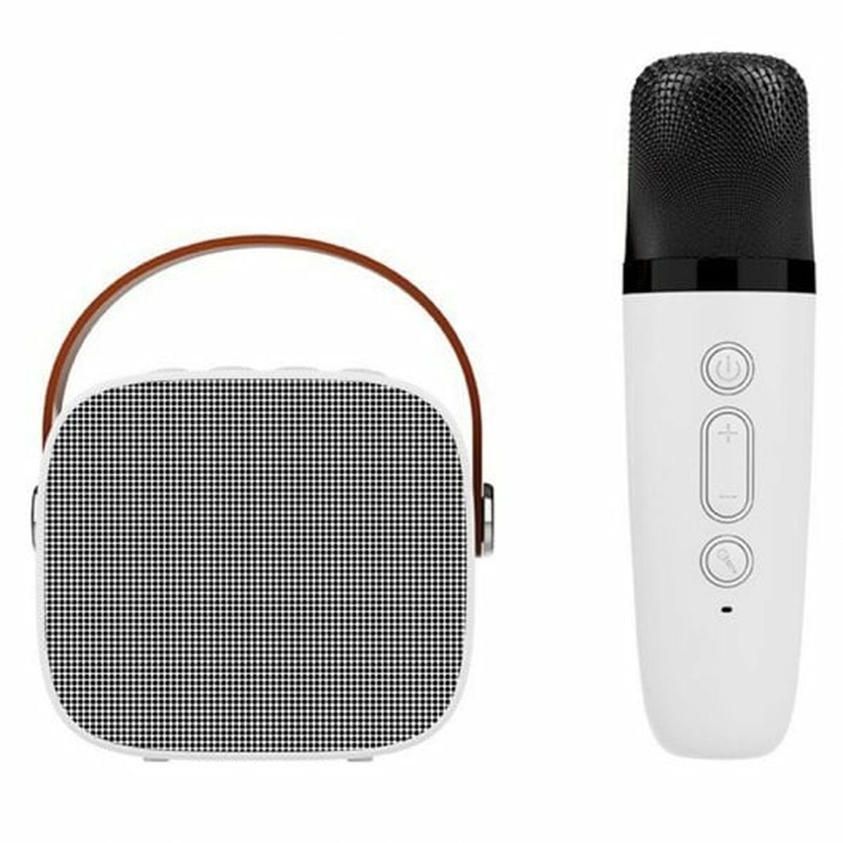 Bärbar Bluetooth Högtalare PcCom Essential Vit - 4