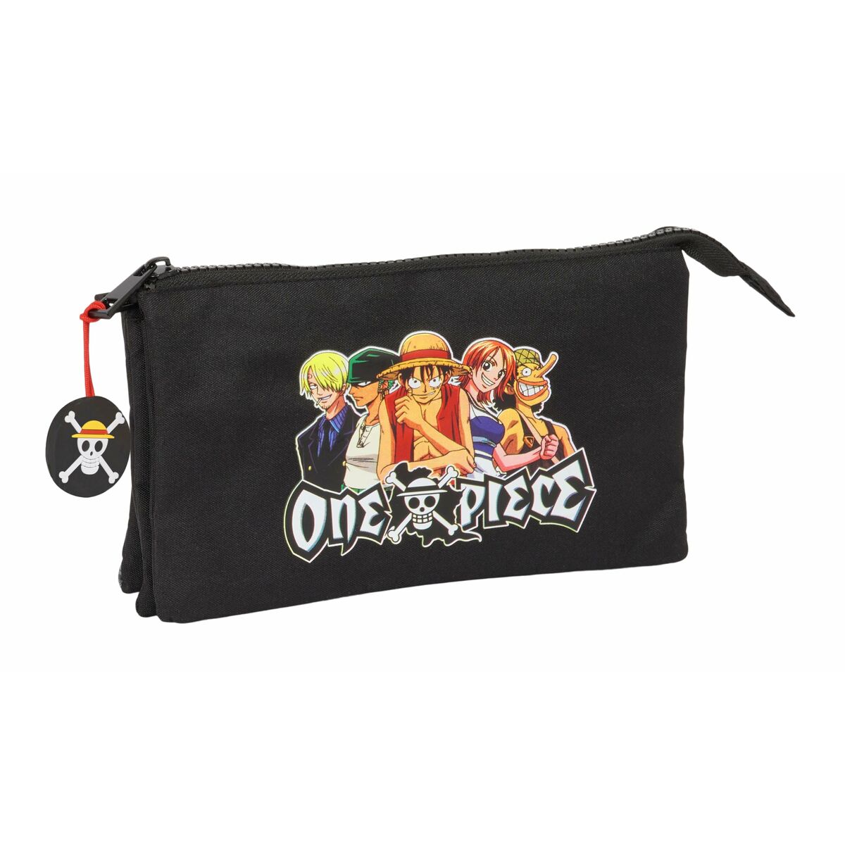 Tredubbel Carry-all One Piece Svart 22 x 12 x 3 cm