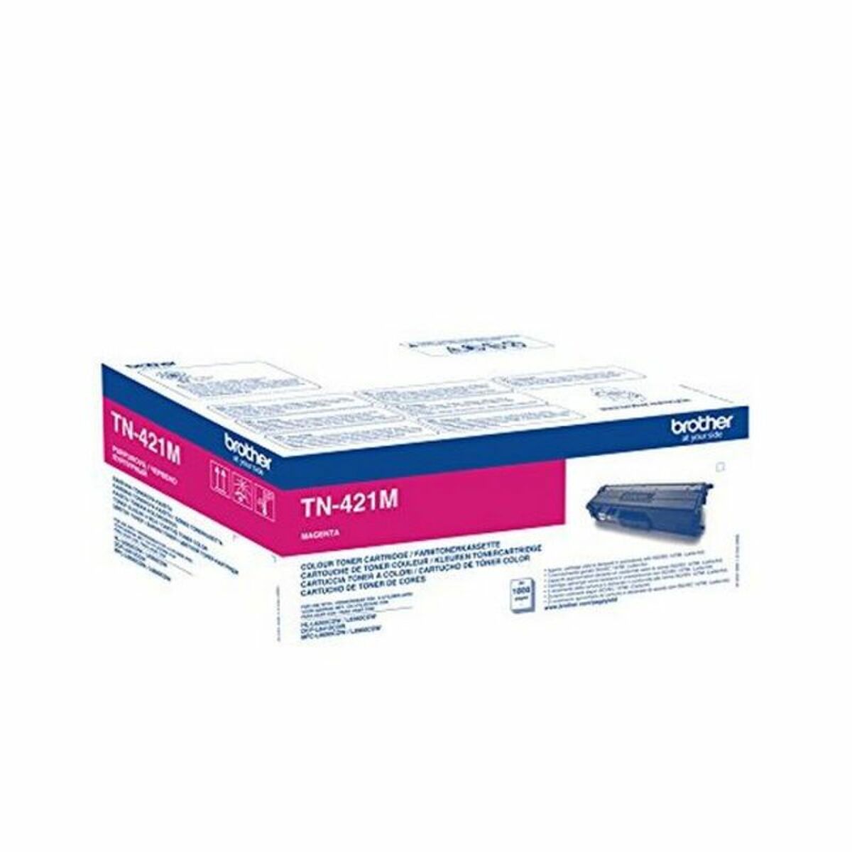 Original Toner Brother C400V_DN Magenta Svart - 2