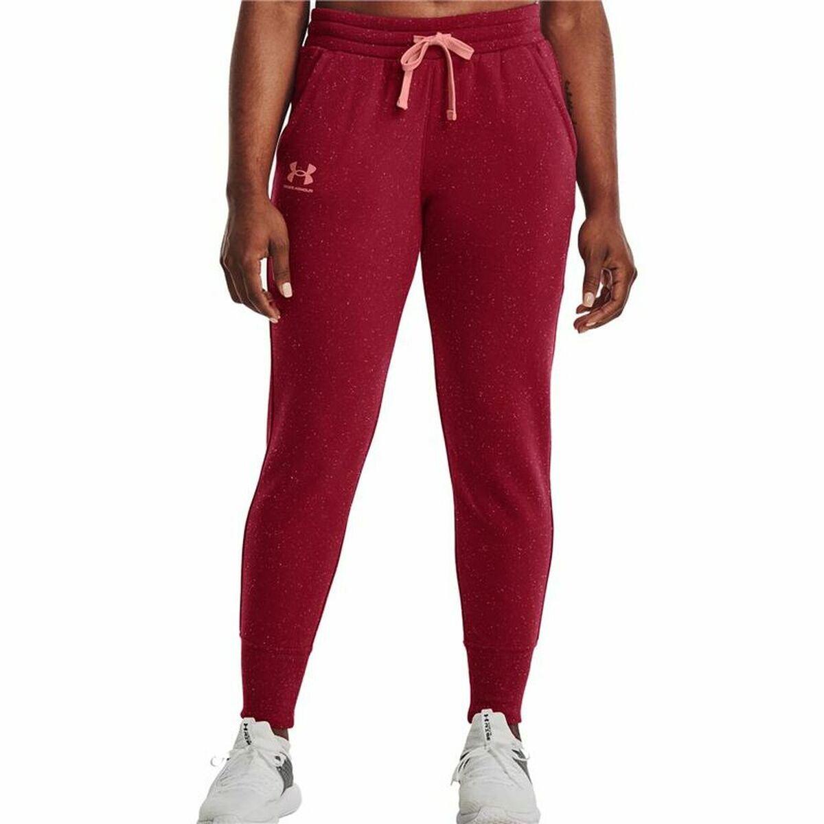 Långa träningsbyxor Under Armour Rival Kvinna Multicolour