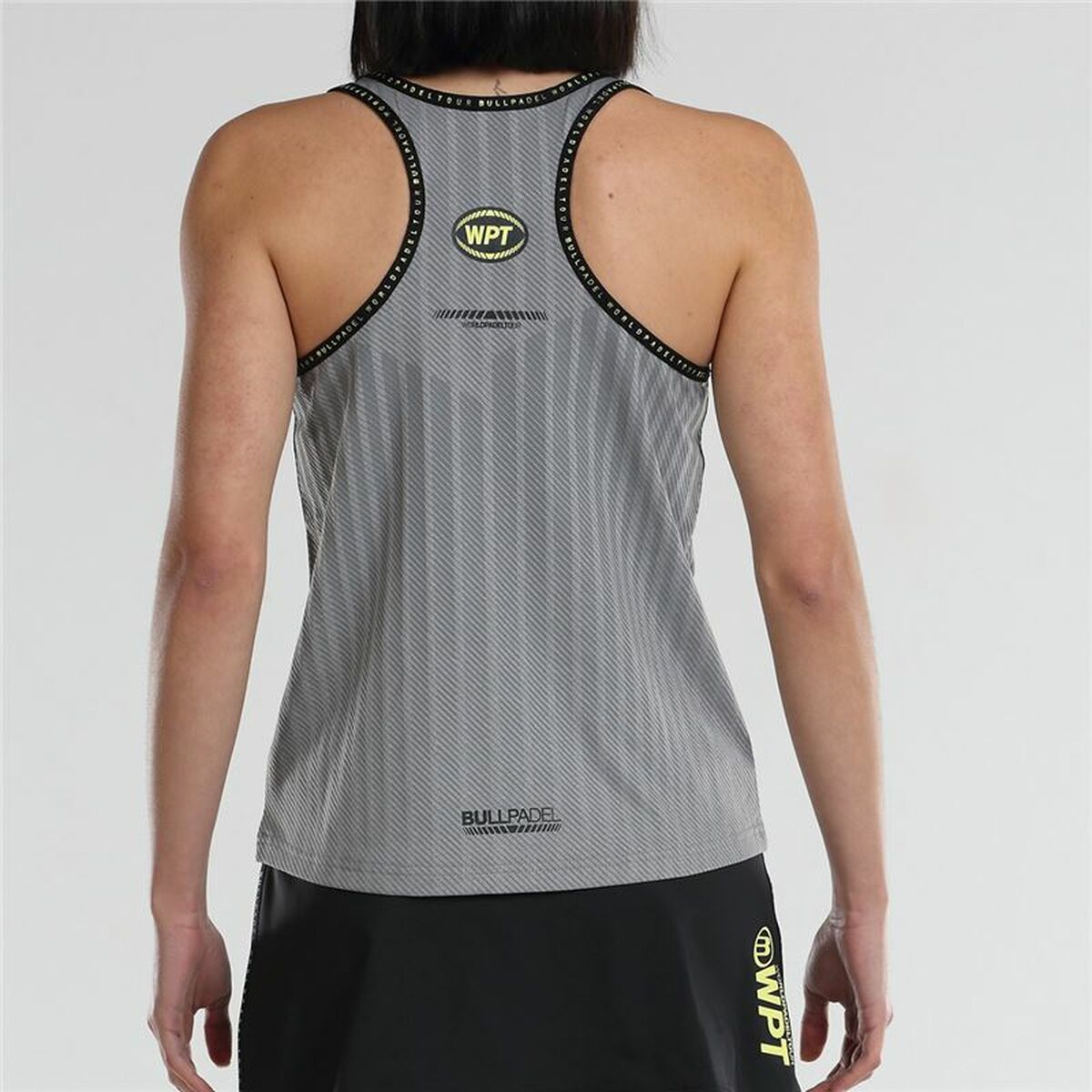 Tanktop, Dam Bullpadel Lugar Padel Grå - 4