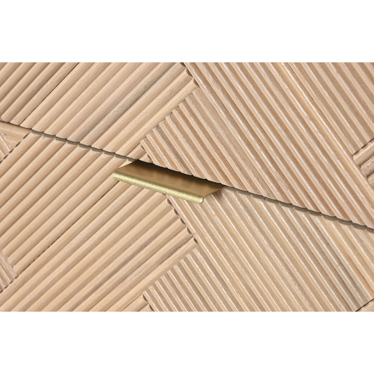 Byrå Home ESPRIT Naturell Paulowniaträ Trä MDF 42 x 34 x 101 cm - 5