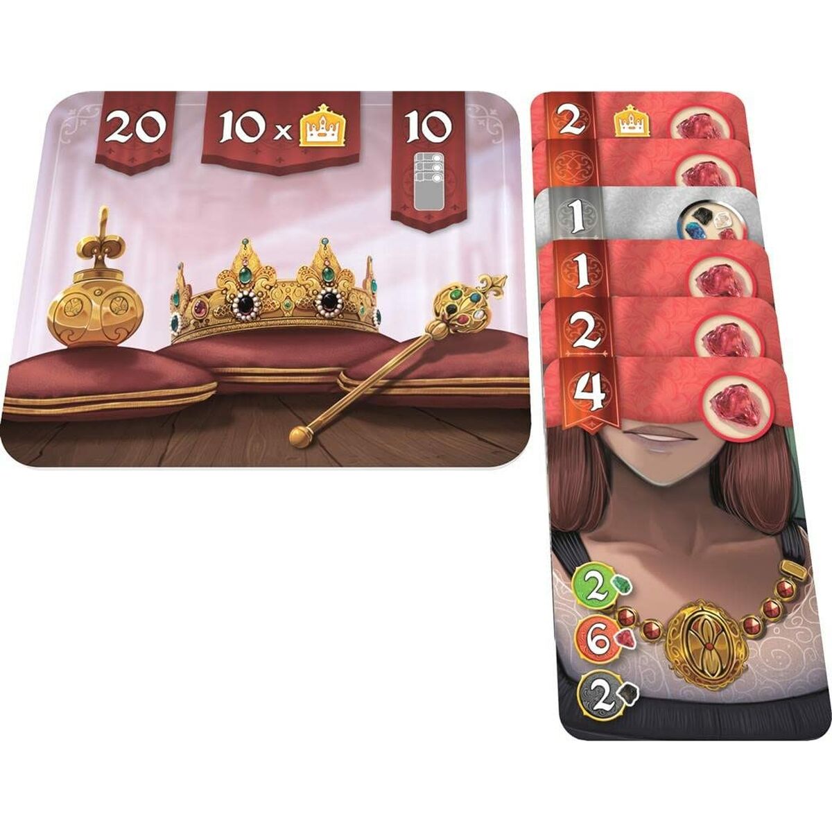 Sällskapsspel Asmodee Splendor Duel - 5