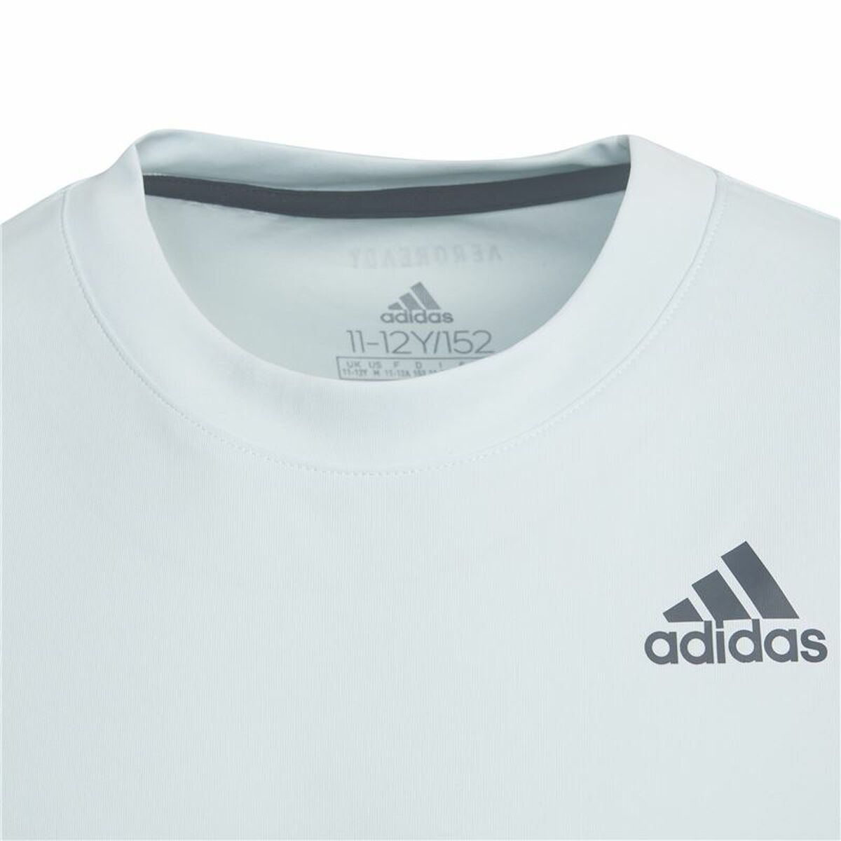 Barn T-shirt med kortärm Adidas Club Tennis 3 bandas Vit - 5