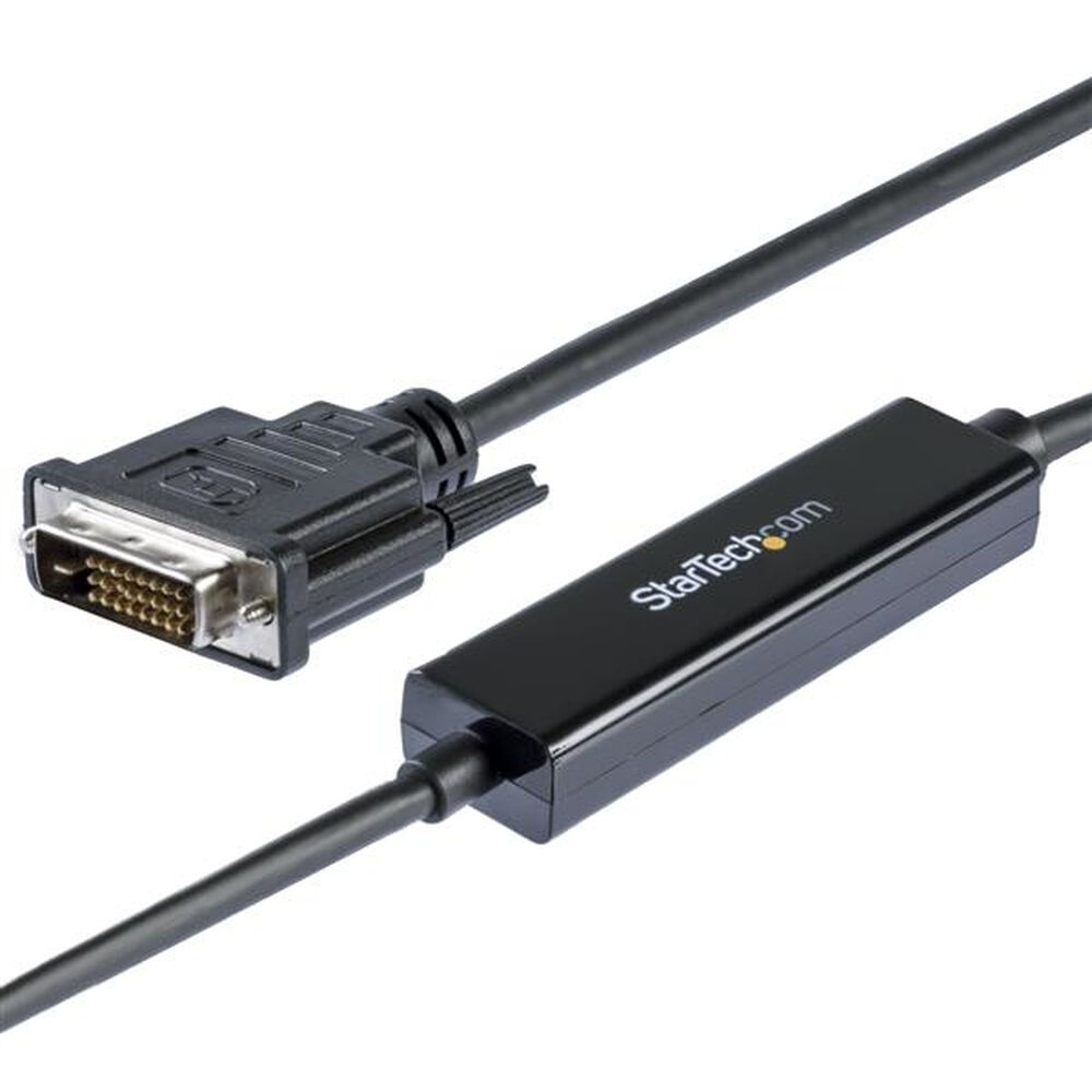 USB C till DVI-D Kabel Startech CDP2DVIMM1MB Svart 1 m - 4