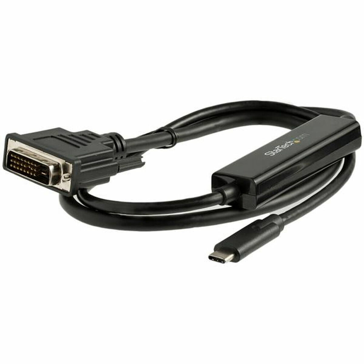 USB C till DVI-D Kabel Startech CDP2DVIMM1MB Svart 1 m - 9