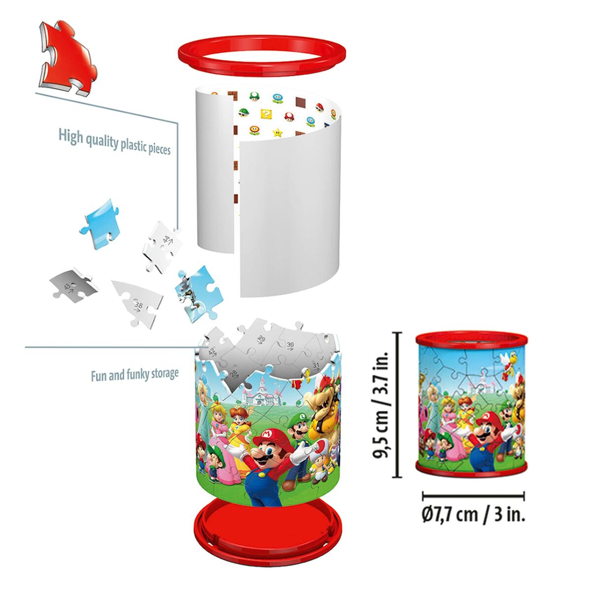 Pussel Ravensburger Iceland: Kirkjuffellsfoss  3D (54 Delar) - 4