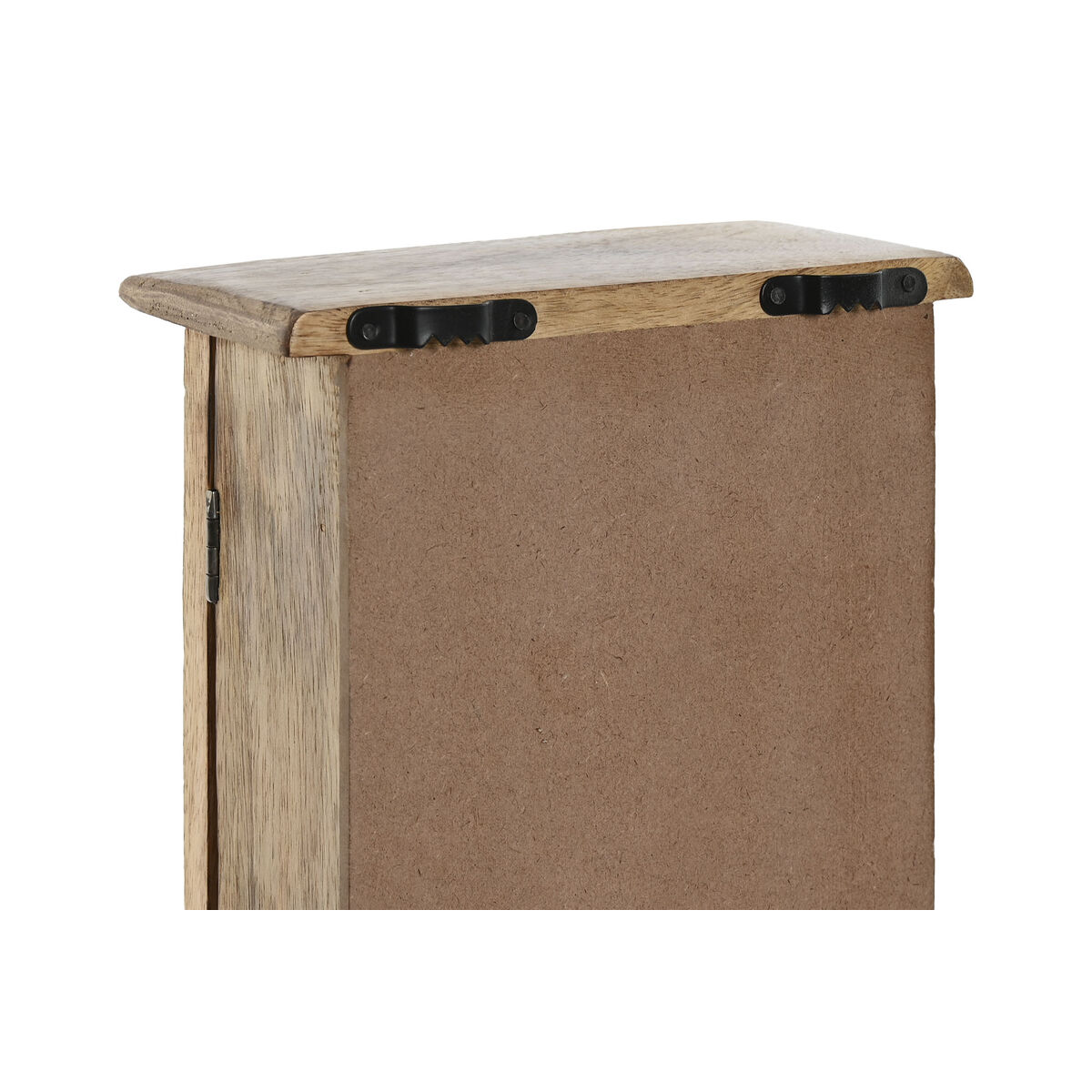 Nyckelskåp Home ESPRIT Vit Naturell 18 x 7,5 x 28 cm - 4