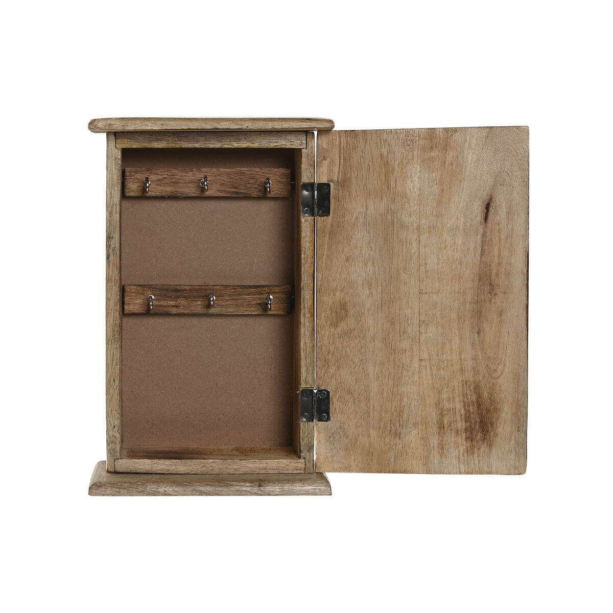 Nyckelskåp Home ESPRIT Vit Naturell 18 x 7,5 x 28 cm - 3