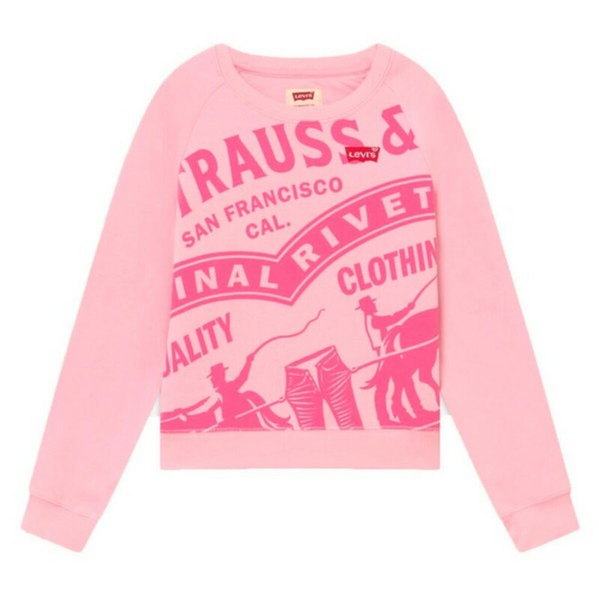 Träningsoverall barn Levi's HIGH RISE RAGLAN - 9