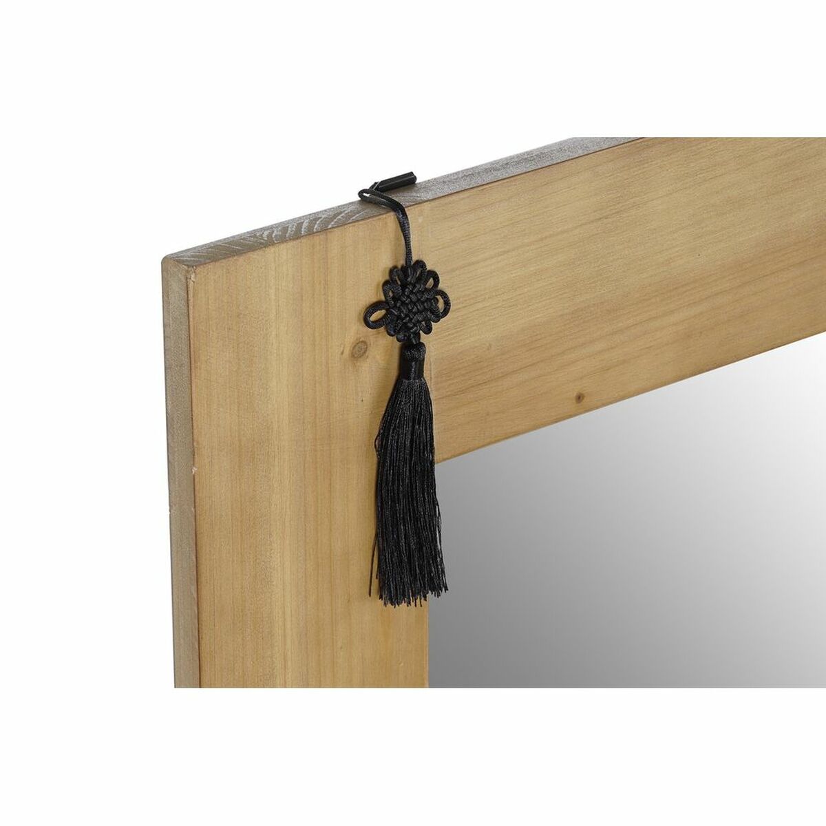 Väggspegel DKD Home Decor Röd Naturell Orientalisk 70 x 2 x 90 cm - 3