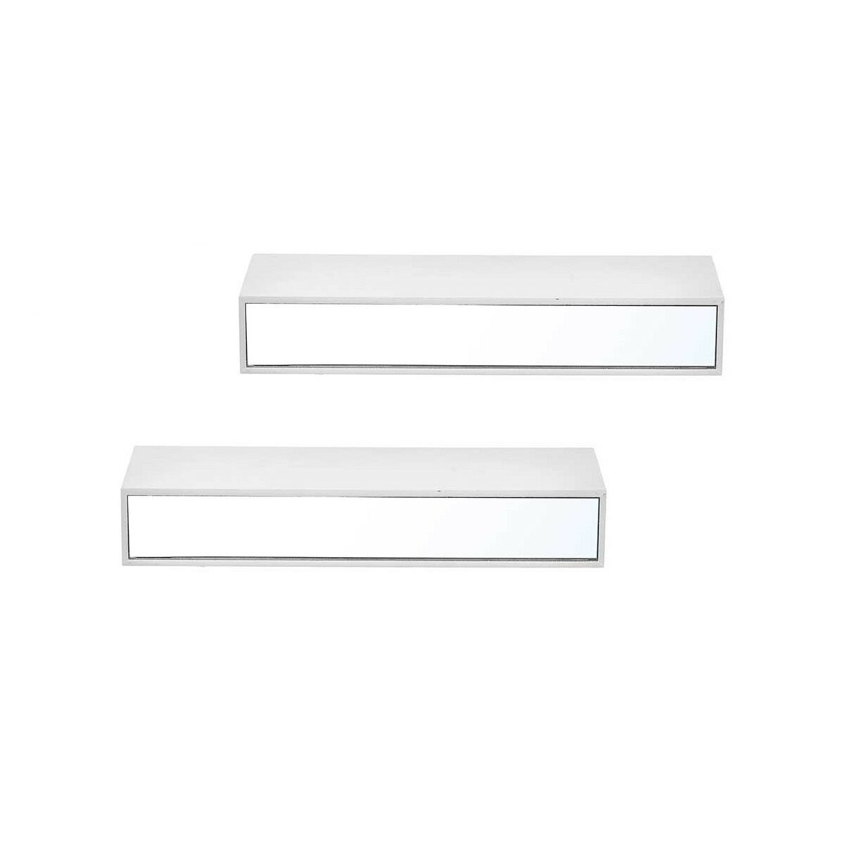 Hyllor Trä MDF 2 Delar Speglar Set (4 antal) - 2