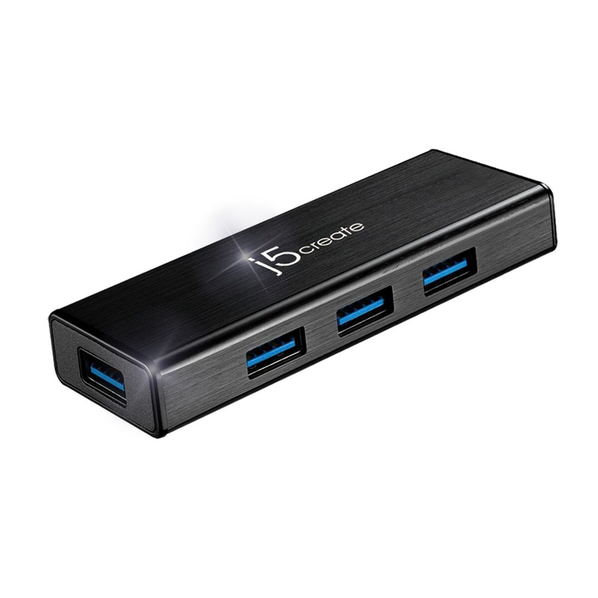 USB-HUB j5create JUH340-N Svart 60 cm (1 antal) - 2