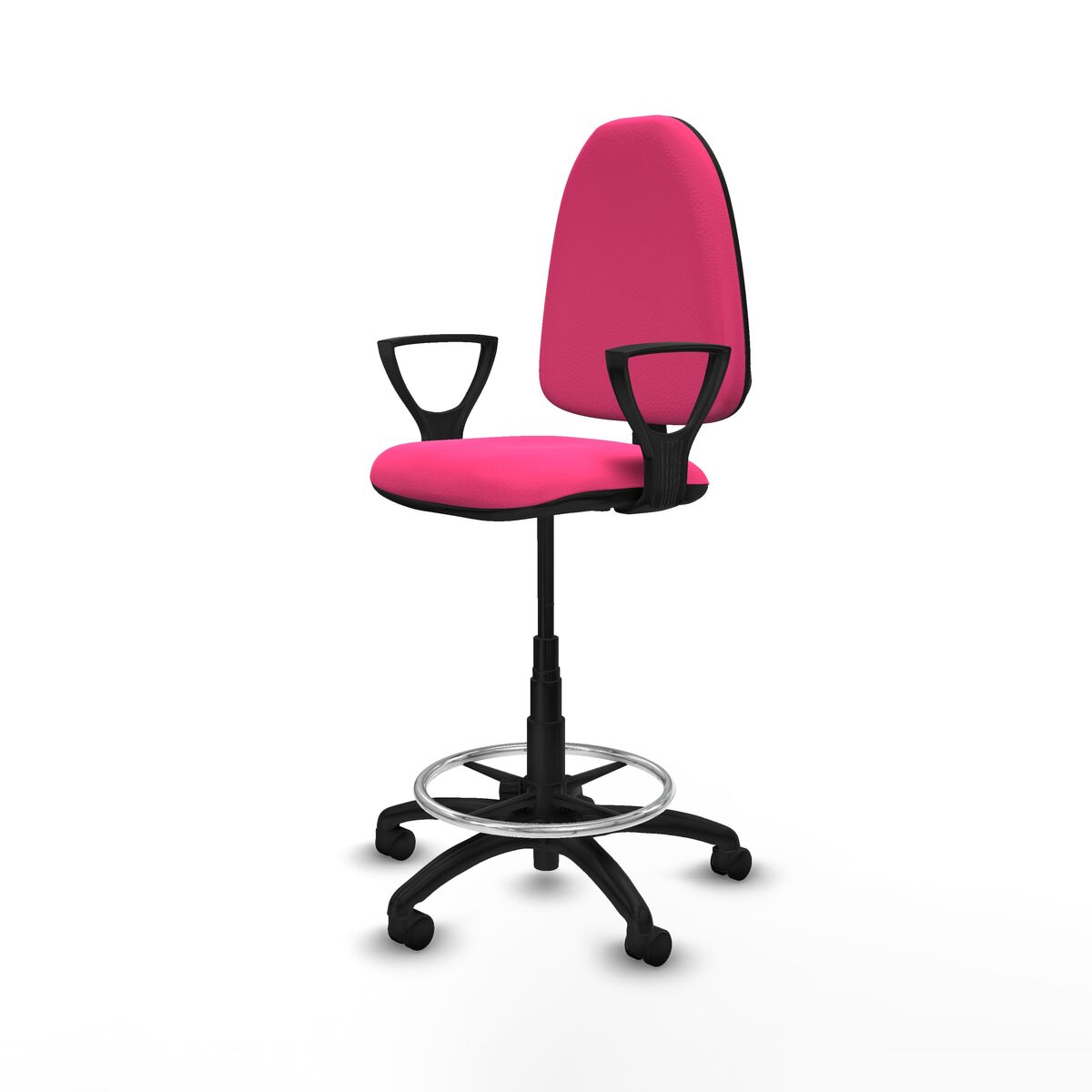 Kontorsstol Piqueras y Crespo BFN01RN Rosa Hög - 2