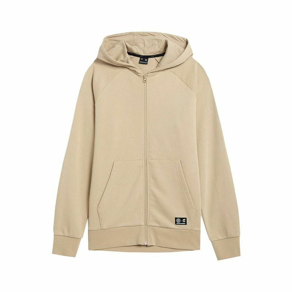 Tröja med huva Herr 4F BLM011 Beige - 3