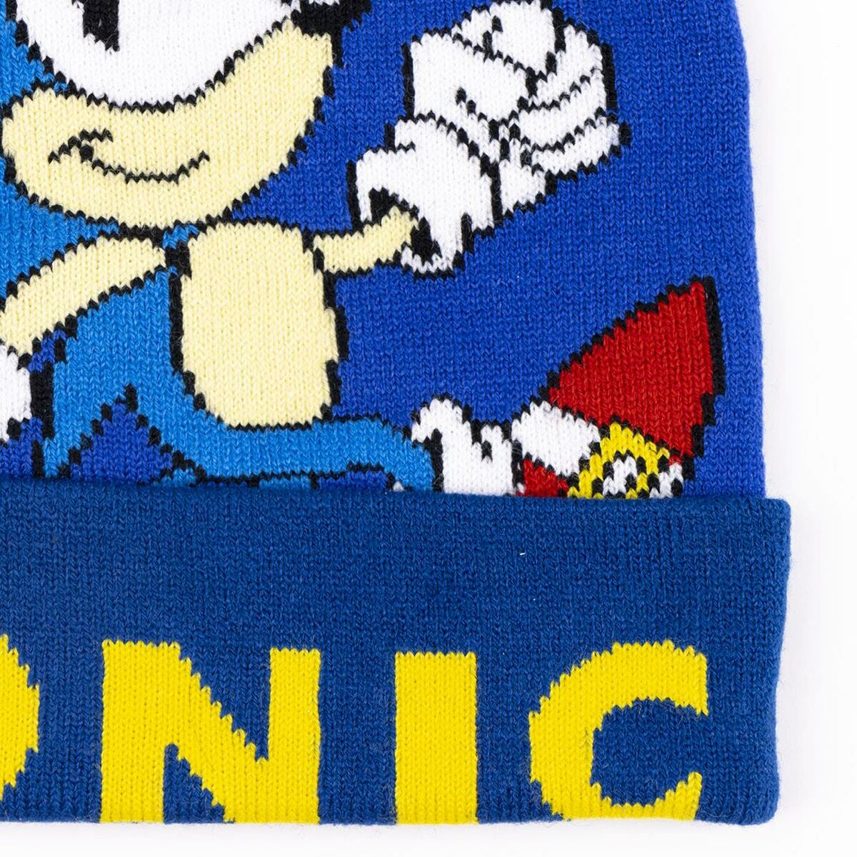 Barnmössa Sonic Blå (One size) - 5