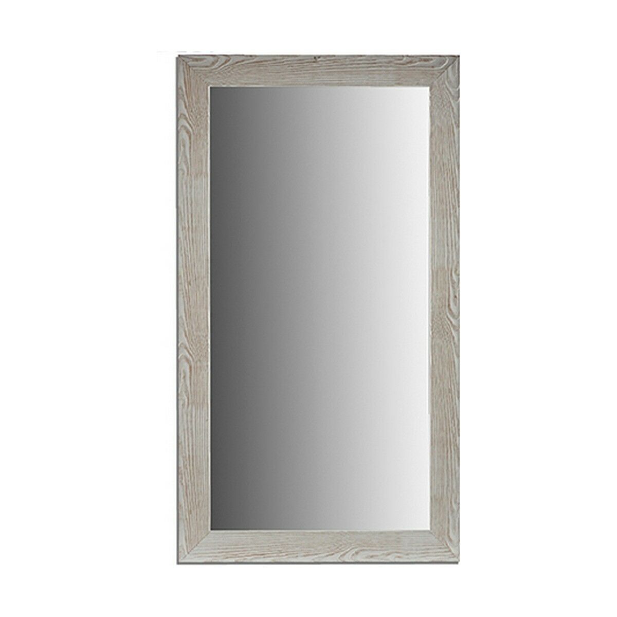Väggspegel 77505 Vit 75 x 136 x 1,5 cm Rektangulär (2 antal) - 2
